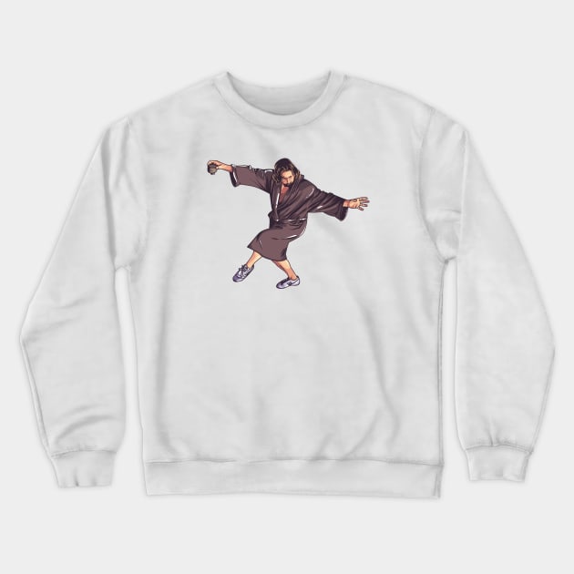 Big Lebowski, The Dude Crewneck Sweatshirt by MIKOLTN